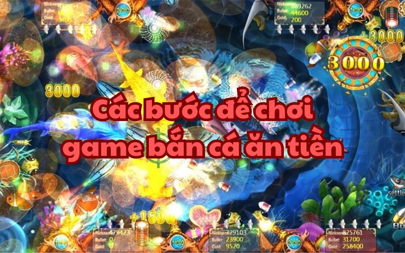 Chơi game bắn cá ăn tiền nên bắt đầu từ đâu