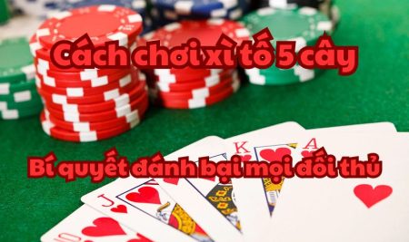 Cách chơi xì tố 5 cây – Bí quyết đánh bại mọi đối thủ