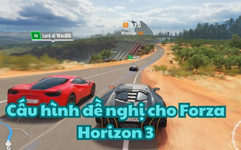 Cấu hình đề nghị Forza Horizon 3