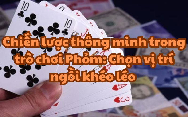 Chọn vị trí ngồi khéo léo