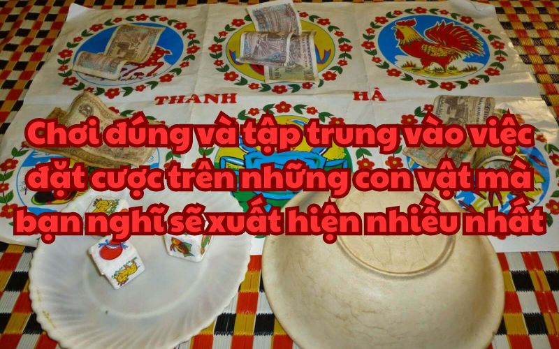 tập trung vào con vật mà bạn nghĩ nó sẽ xuất hiện nhiều nhất