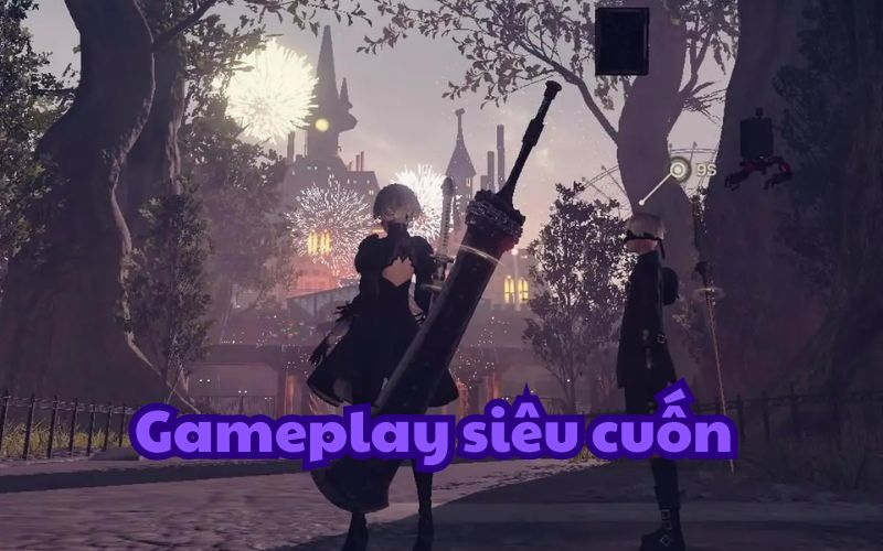 Gameplay chặt chém cực kỳ đã tay