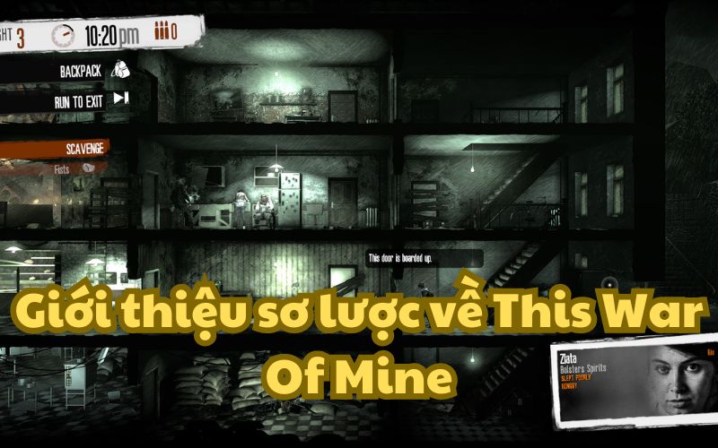 This War Of Mine khác biệt với nhiều tựa game khi bạn sẽ hoá thân thành những người dân thường - nạn nhân của chiến tranh