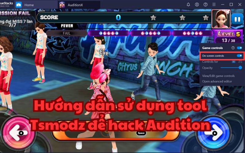 Tsmodz hack Audition 