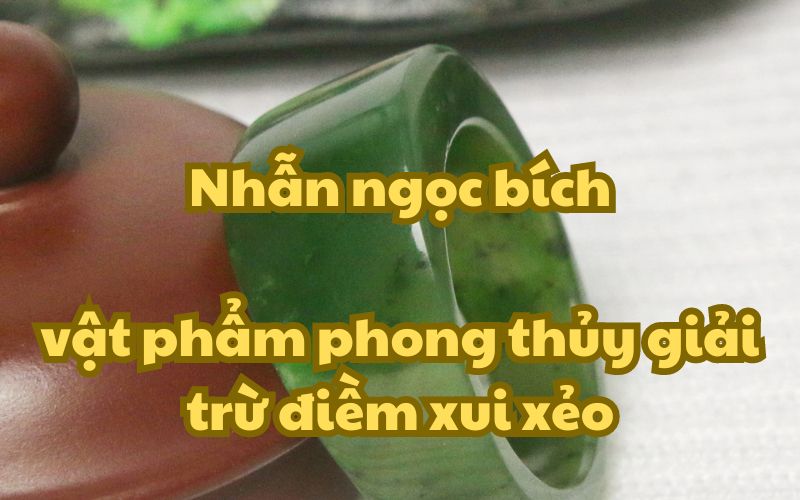 Nhẫn ngọc bích