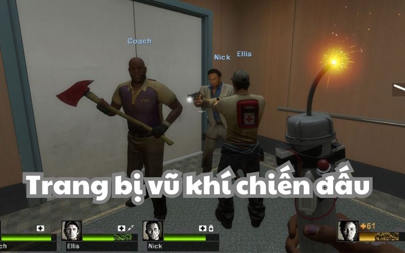 mã cheat trang bị Left 4 dead 2