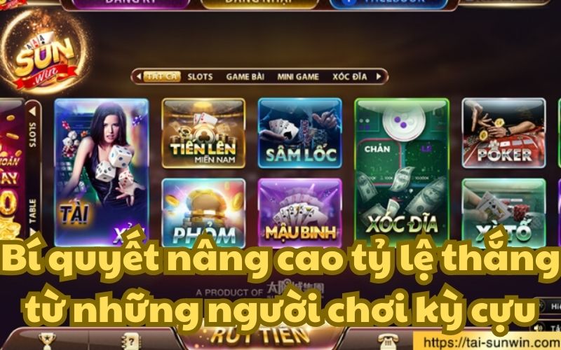 hãy chọn lựa game bài quen thuộc