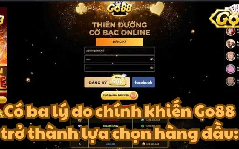 Go88 nổi bật với sự chuyên nghiệp và đầu tư kỹ lưỡng