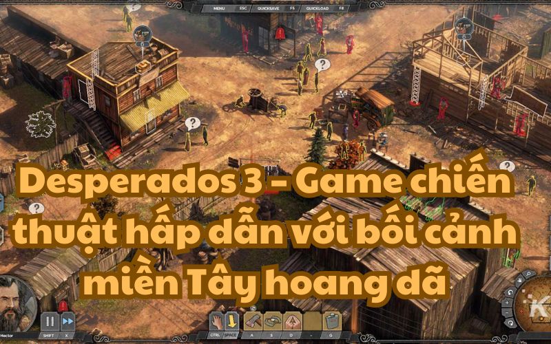 Desperados 3 là một game spin-off độc lập, không liên quan đến các phần trước của seri