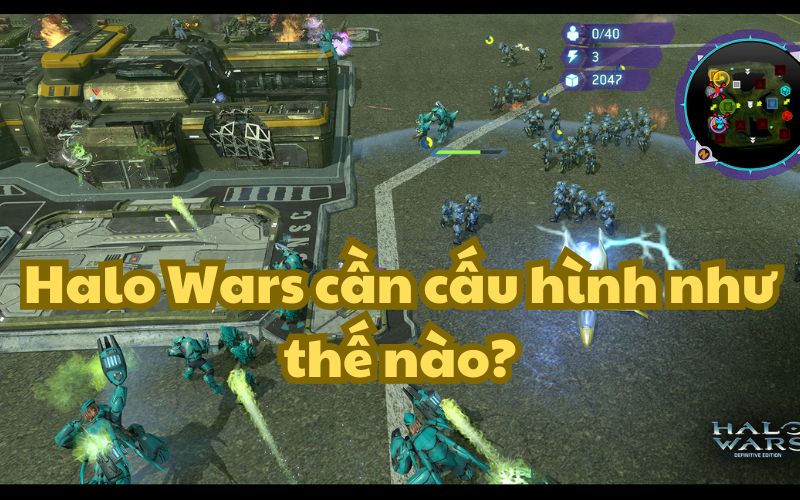 Để chơi được Halo Wars, bạn không cần phải có một PC quá mạnh