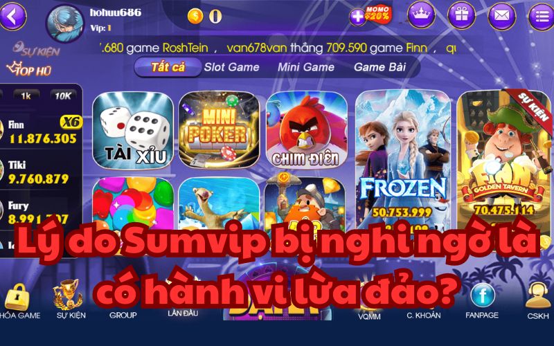 Nguyên nhân dẫn đến những tin đồn xấu về cổng game Sumvip là gì?