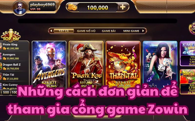 Cổng game bài đổi thưởng Zowin mở rộng hỗ trợ trên nhiều nền tảng