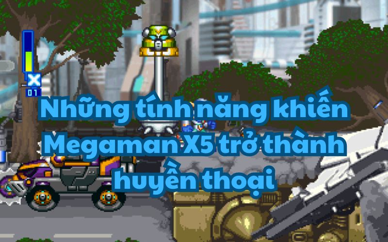 Megaman X5 kết hợp tinh tế giữa lối chơi nhập vai và đi cảnh, tạo nên sức hút khó cưỡng.