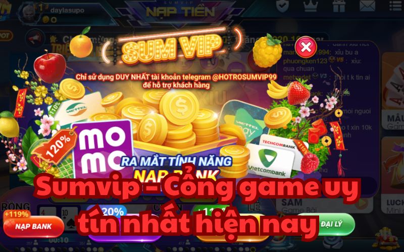 Sumvip là một cổng game đem lại cho người chơi những trải nghiệm chất lượng và hài lòng nhất