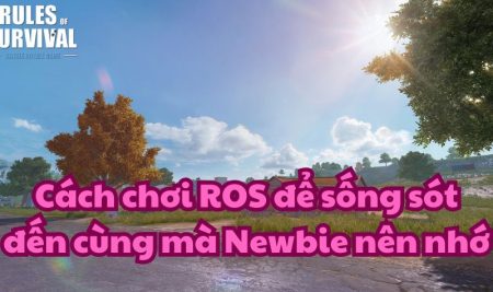 Cách chơi ROS để sống sót đến cùng mà Newbie nên nhớ